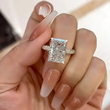 Elegant Dual-Sided Cubic Zirconia Ring