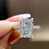 Elegant Dual-Sided Cubic Zirconia Ring
