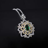 Elegant Zirconia Pendant Necklace for Women