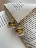 Golden Jumka Earrings