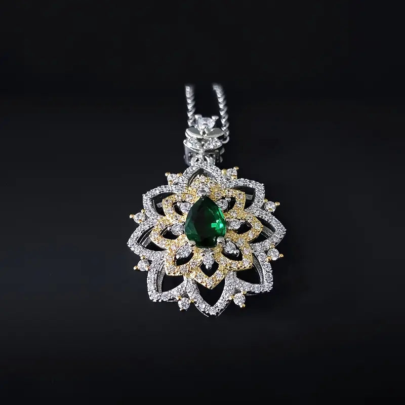 Elegant Zirconia Pendant Necklace for Women