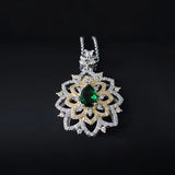 Elegant Zirconia Pendant Necklace for Women