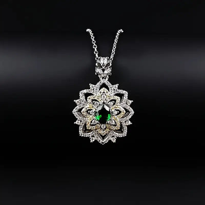 Elegant Zirconia Pendant Necklace for Women
