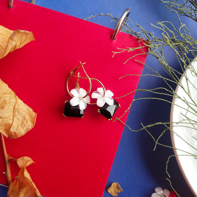 High Quality Flower earrings For Daily Use