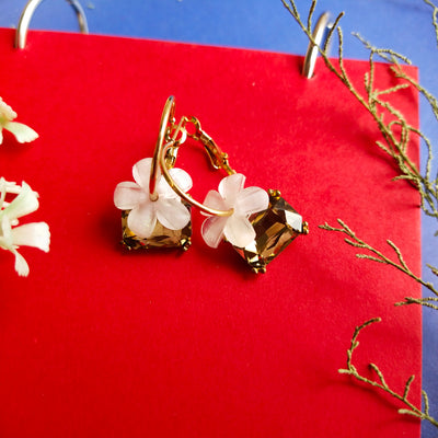 High Quality Flower earrings For Daily Use