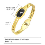 Elegant stainless steel non tarnish fake watch