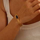 Elegant stainless steel non tarnish fake watch