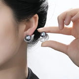 925 Sterling Navy Blue  Fashionable Earrings
