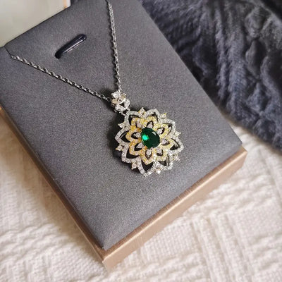 Elegant Zirconia Pendant Necklace for Women